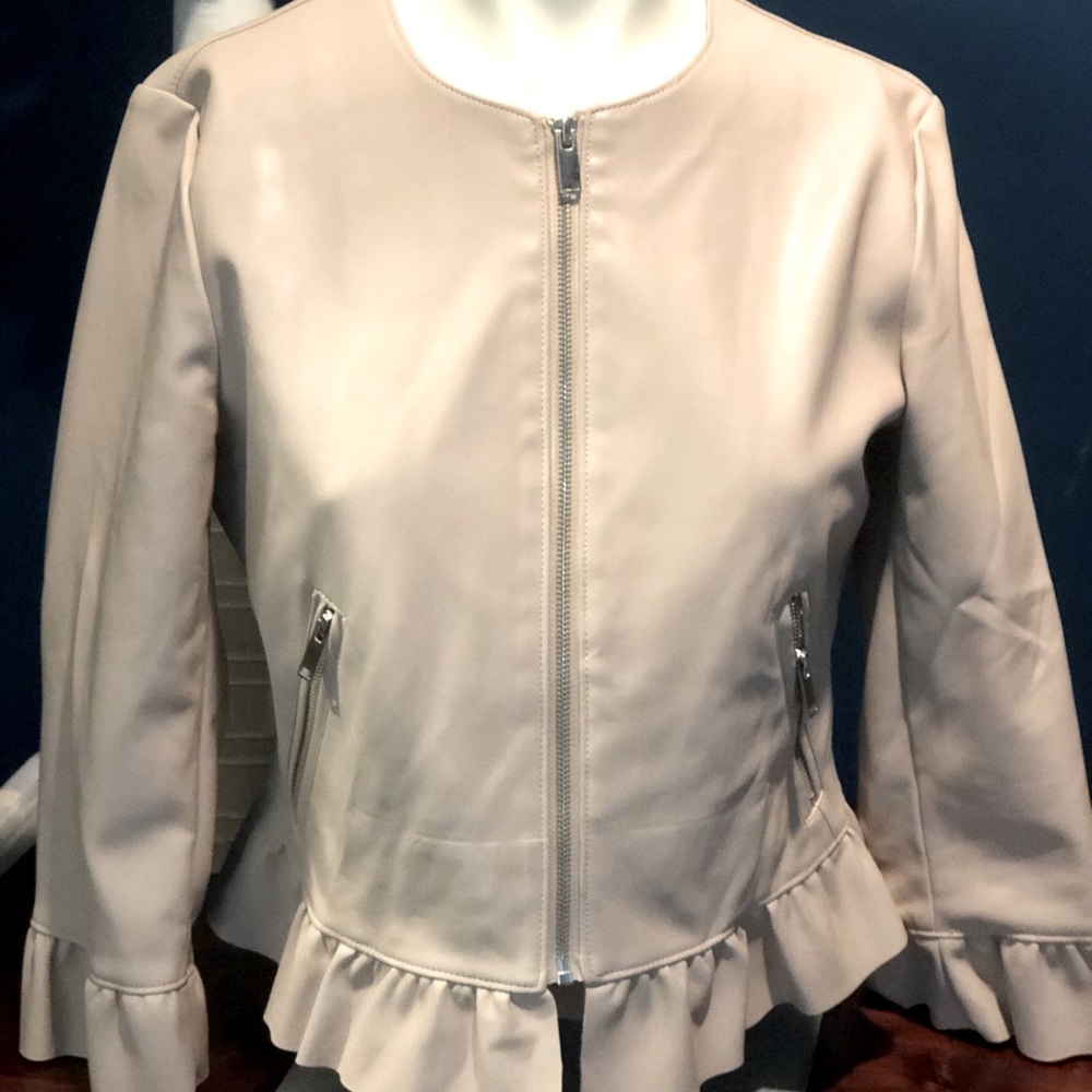 Crop Sleeve Jacket, Size Small